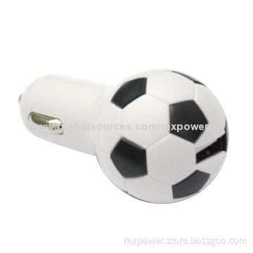 In-car Charger, 5V, 2A, Ball Shape